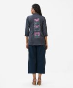 Ash Joom High-low Hem Ladies Shirt - Image 4