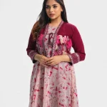Printed Georgette Koti Style Tunic