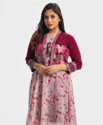 Printed Georgette Koti Style Tunic