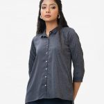 Ash Joom High-low Hem Ladies Shirt