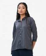 Ash Joom High-low Hem Ladies Shirt