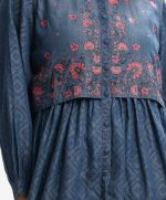 Blue Denim Koti Style Tunic - Image 2